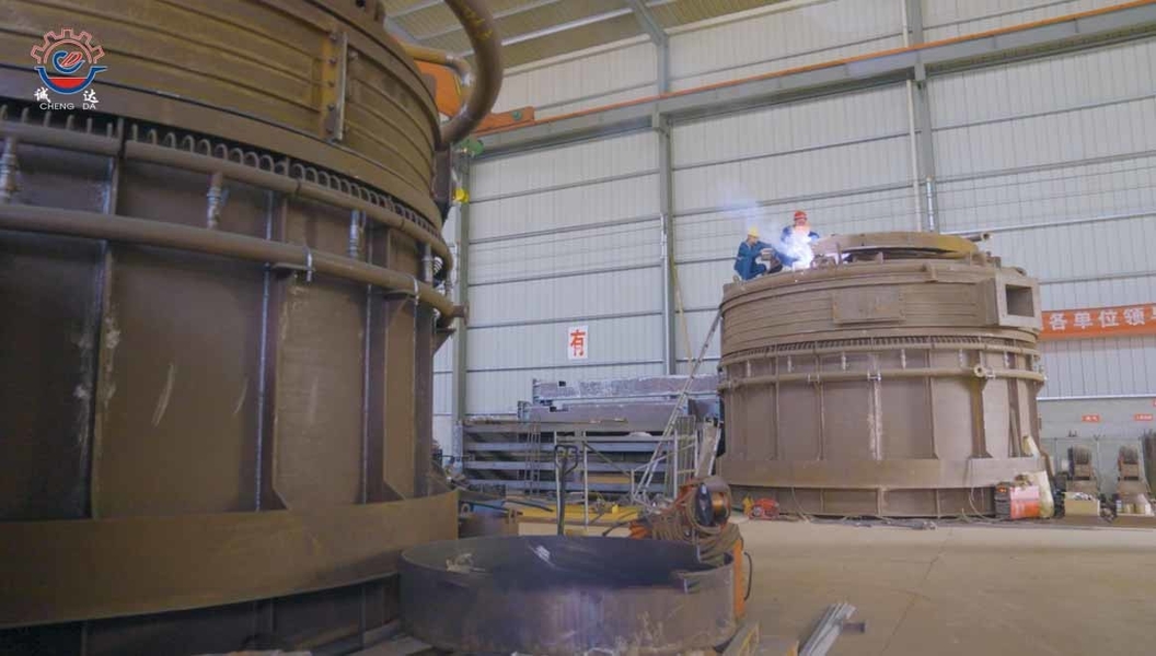 Shaanxi CHENGDA Industry Furnace MAKE Co., Ltd. خط تولید سازنده