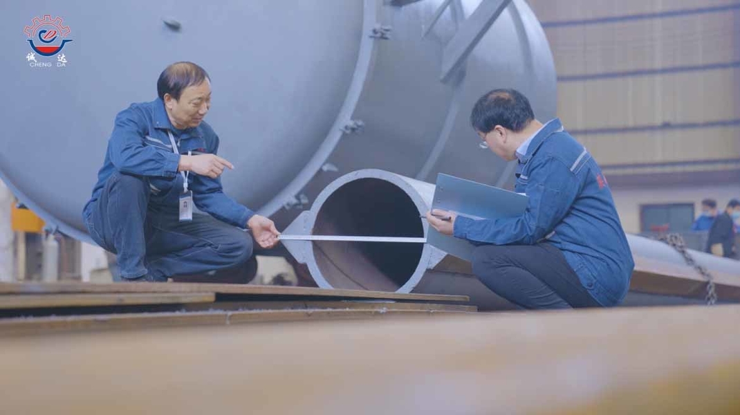 Shaanxi CHENGDA Industry Furnace MAKE Co., Ltd. خط تولید سازنده