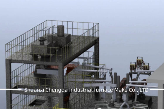 تجهیزات کوره های الکتریکی برای درمان کاتالیزور سه طرفه