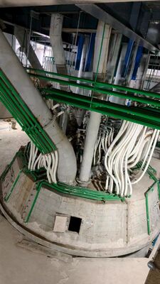 کوره تصفیه فرومنگنز کربن متوسط 10000KVA با سیستم کنترل الکترود اتوماتیک PLC