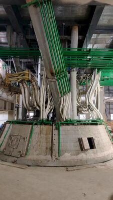 کوره ذوب فرو منگنز کم کربن 10000KVA با فناوری ذوب قوسی زیرپودری